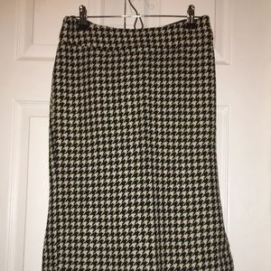Wool skirt